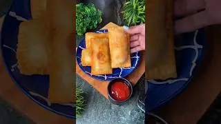 make Pizza Mac Puff At Home 😋 #shorts