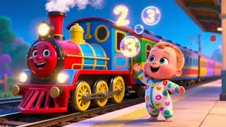 Kitten&rsquo;s Counting Train 🚂🐱 | Learn 123 for Kids | Fun Numbers Video for Toddlers