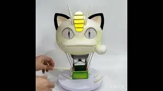 Unbox pokemon scale world 1/20 Meowth Hot-air Balloon  #pokemon #pokemonscaleworld #pokemongo