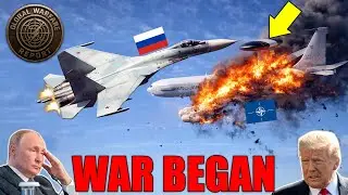 Российский истребитель совершил опасный маневр в отношении самолета НАТО&hellip; И вот что произошло.