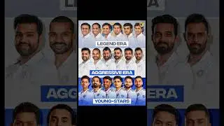 From Legends To Young Stars - The Evolution Of India's Test Batting Core 🔥 Three Generations...