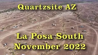 La Posa South BLM LTVA Quartzsite AZ early November 2022
