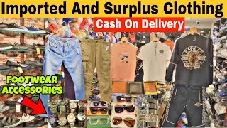 Cheapest Export Surplus Branded Garments | Imported Shoes | Surplus Clothing in Cheap Price