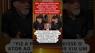RELATO IMPACTANTE: Ator diz ter vivido a morte