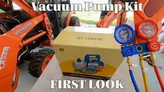 Unboxing & First Impressions: AC Vacuum Pump & Gauge Kit (R134a, R410a, R22 + More)