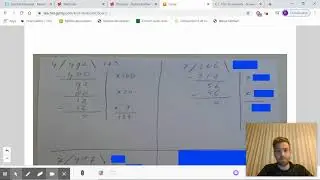 Rekenen groep 6: Staartdelingen volgende de kolomsgewijze methode.