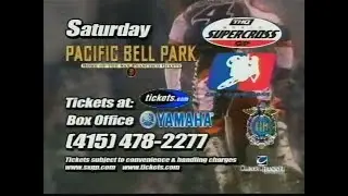 2002/2003 THQ World Supercross GP + AMA Championship Commercial, The WB KBWB-TV 20 (Jan 24, 2003)