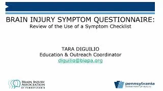 Brain Injury Symptom Questionnaire