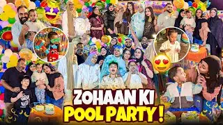 Zohaan Ki Pool Party😍| Nida Khan✨