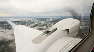 Multi engine training ~ takeoff from KASH in the DA-42 at Loprinze