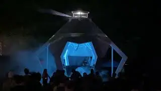 Symbolico with ClearVoid on visuals at Fractalfest Russel MA 2023
