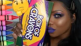 BOX OF CRAYONS EYESHADOW PALETTE | Hot or HYPED ?!? 🧐