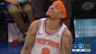 Michael Beasley Throws The Ball Then Laughs It To Not Get The Technical!