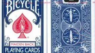 Bicycle Maiden Back Playing Cards - www.MagicCastle.com.sg