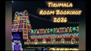 Tirumala Rooms Booking -- 2026