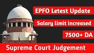 EPS 95 pension Supreme court latest news today minimum pension 7500 + da