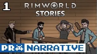 Rimworld Story Pt 1 | Randy Random Rough Commitment Mode | Permadeath | The Adventure in the Valley