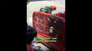 Piston mining air compressor