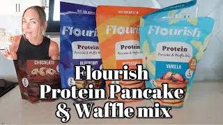 Дегустация смеси для протеиновых блинов и вафель Flourish (различные вкусы).