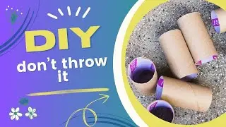 DIY | HOW TO USE TOILET PAPER ROLL IN GARDENING | REUSE