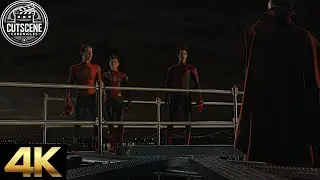 [4K UHD IMAX] Doctor Strange Meets Other Spider-Men CUTSCENE | Spider-Man No Way Home (2021)