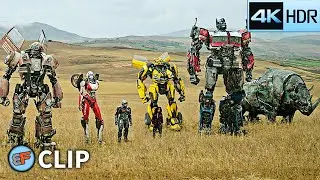 Optimus Prime's Ending Speech | Transformers Rise of the Beasts (2023) 4K HDR Movie Clip