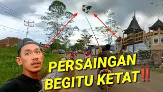 BERAKSI KEJAR LAYANGAN BESAR DI KAMPUNG BETING !