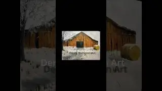 Kansas Barn in WInter Short