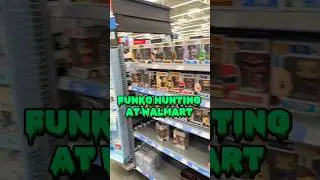 Funko POP! Hunting at my local Walmart 👀 #funkohunt #funkopops #walmart #funkopophunting
