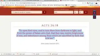 God wanted me to reveal Acts 26:18 to you all