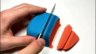 Cutting Kinetic Foam Shapes 2 | Crisp Stereo ASMR (No Talking)