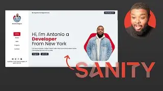 Adding Sanity to my Portfolio Website