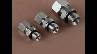 90&deg; Flange Adapters Code 61 Flange to Orfs Tube Fittings