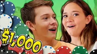 $1000 FAMILY POKER CHIP CHALLENGE!