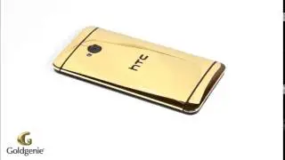 Gold HTC ONE Video - Gold Plated by Goldgenie