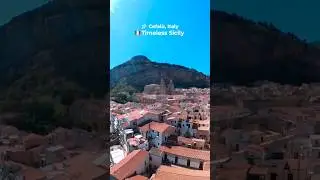🇮🇹 Stunning Cefal&ugrave;, Italy | 4K Drone Tour of the Coastal Gem