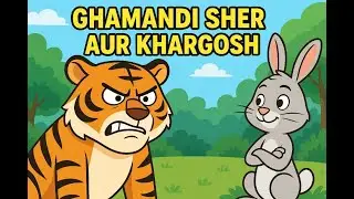 Ghamandi Sher Aur Chatur Khargosh | Moral Story in Hindi | Twinkle Tara Tales 🦁🐰