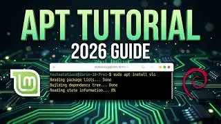 Linux APT Tutorial 2026 | Install, Update, Upgrade & Fix Software in Linux Mint 22.3, Debian 13