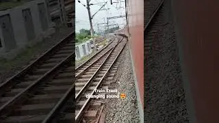 Train track changing sound😍❤ #yt #shorts #viral