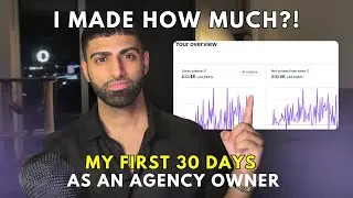 My First Month Running a Marketing Agency | How I Signed Clients Fast (Full Strategy)