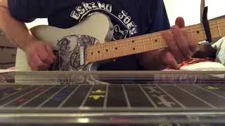 Adam plays guitar solo to &ldquo;Kate&rdquo; by Johnny Cash