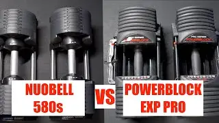 Nuobell 580s VS PowerblockEXP Pros w/Stage 2&3 Kits (Adjustable Dumbbell Review)