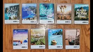 AmbiEscents Wax Melts Reviews - March 2021 - Bon Voyage/ Destinations/ Travel Collection
