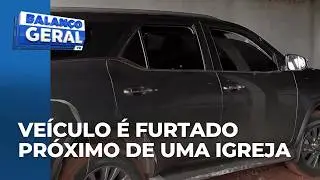 Caminhonete furtada em Maring&aacute; &eacute; encontrada no loteamento Terra Bella em Iguara&ccedil;u, no PR