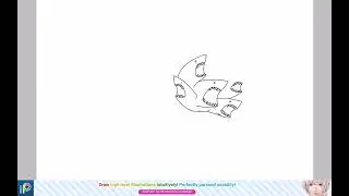 (Drawing) 4 Headed & 5 Headed Shark Attack 