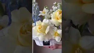 Not ordinary basket of flowers. Premium flowers in Miami from Yucca Flowers