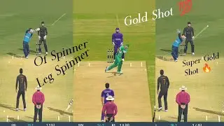 Of Spinner Leg Spinner Gold Shot Best' Real Cricket 24 Multiplayer Shots #cricket  #realcricket24 