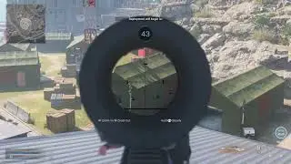 Crazy50 Cal Sniper shot -COD warzone Warm up