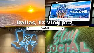 Travel VLOG: Dallas, TX | Uber Troubles | Foodie Time | #TexasVlog #Dallas