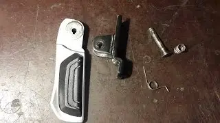 My maxsym 400. Часть 6. Крылатые подножки.